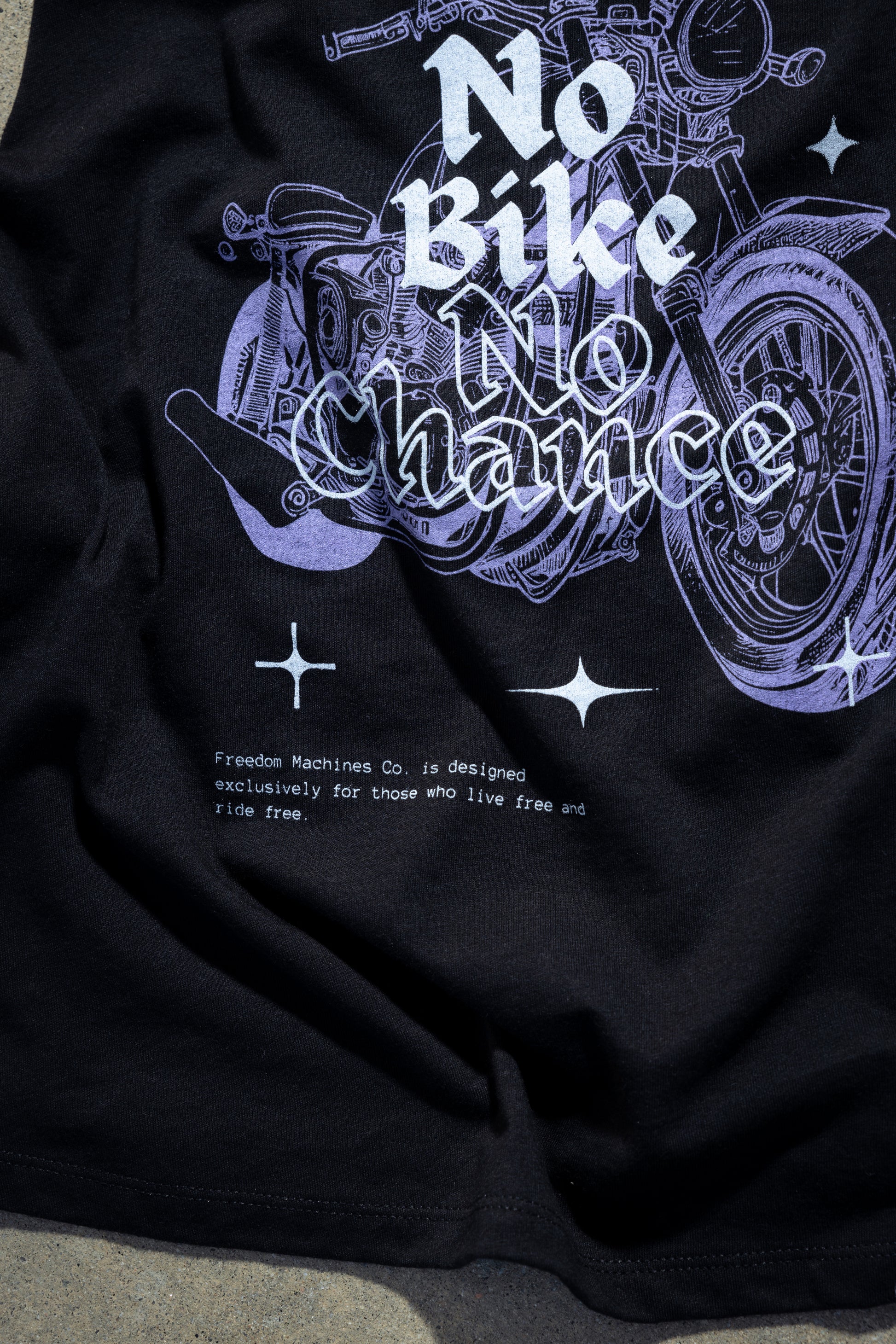 NO BIKE NO CHANCE – Freedom Machines Company
